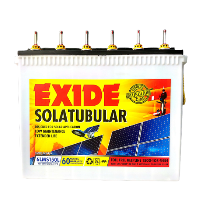 EXIDE-6LMS150L(60 MONTH REPLACEMENT WARRANTY)